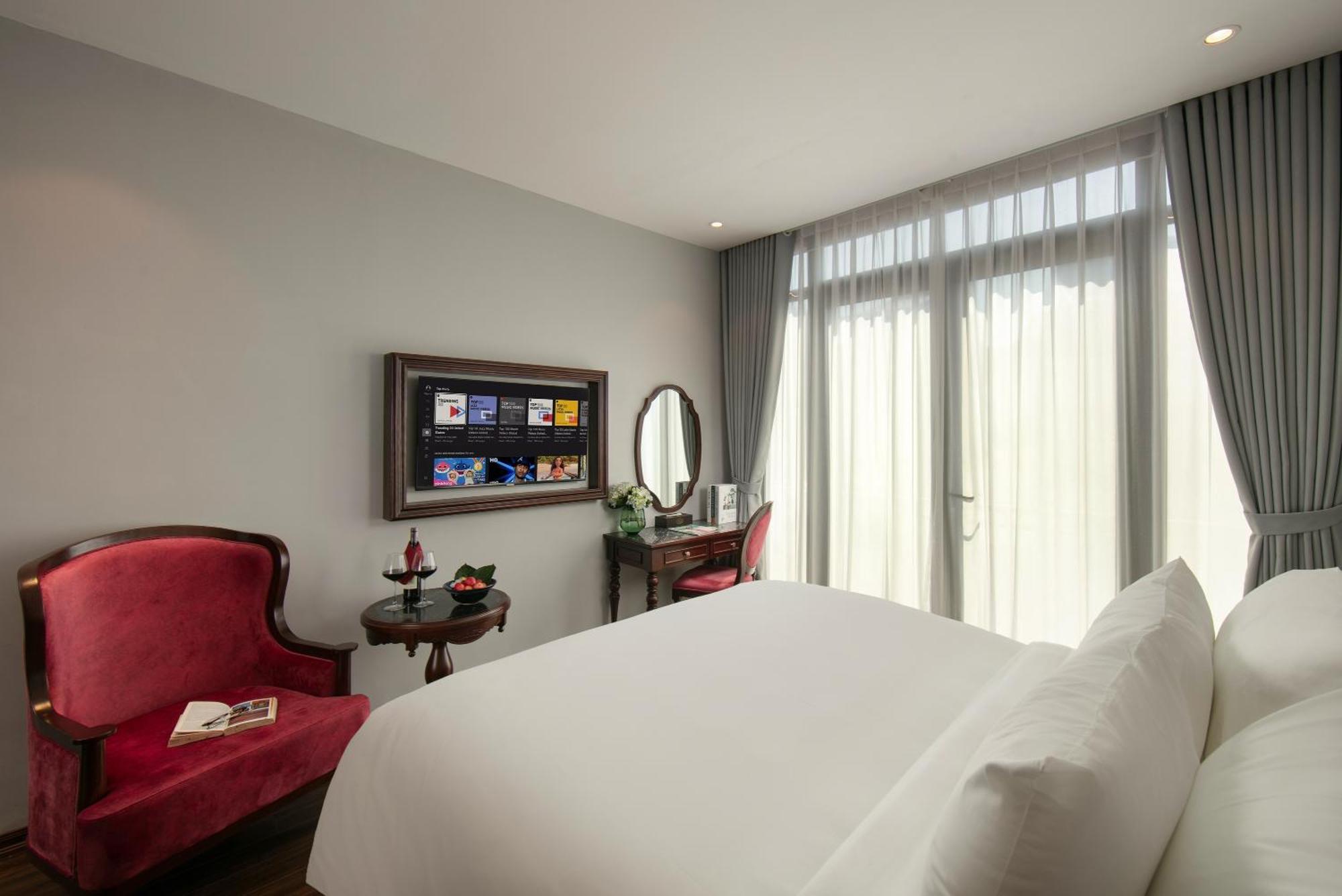 Serene Central Hotel Hanoi Exterior foto