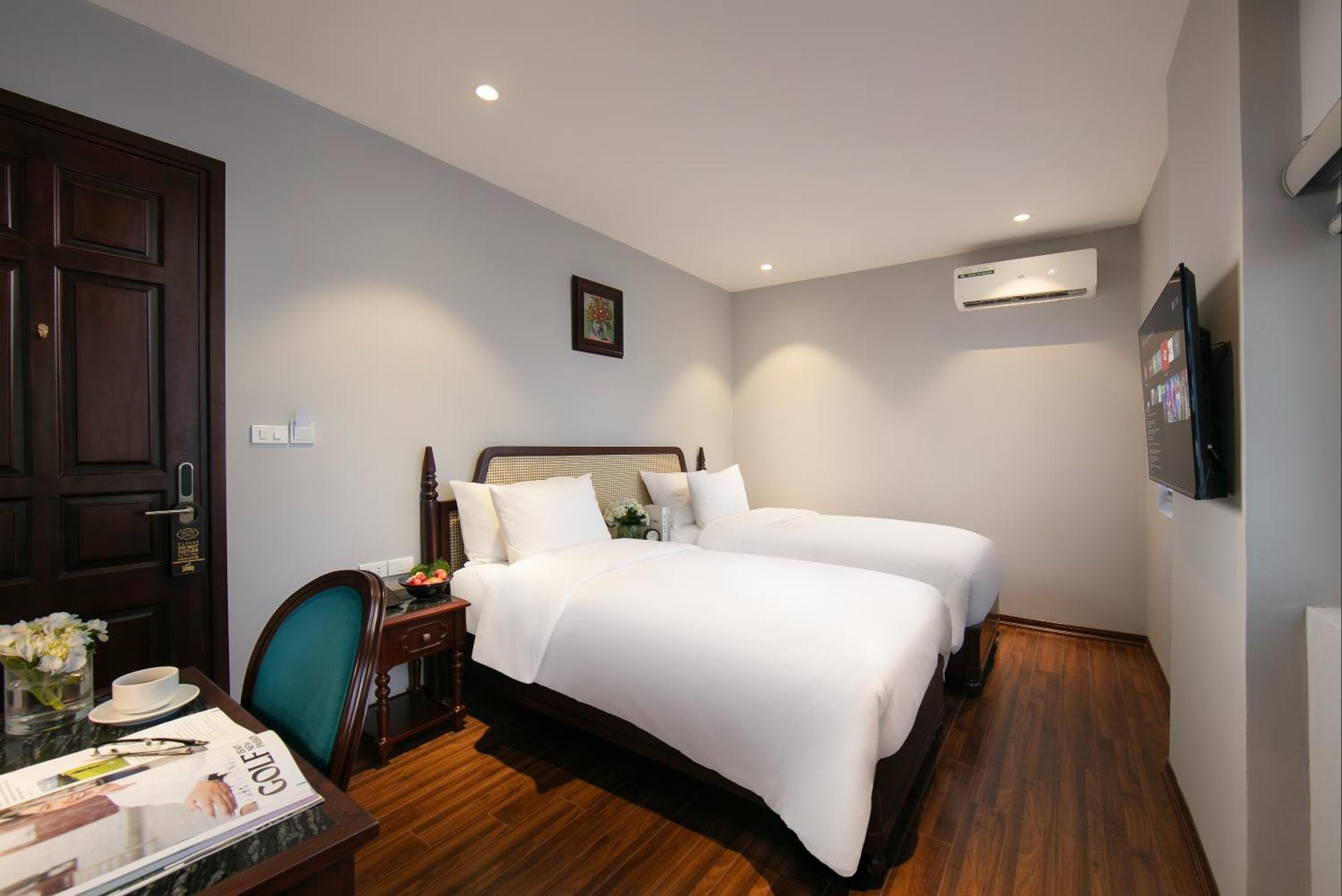 Serene Central Hotel Hanoi Exterior foto
